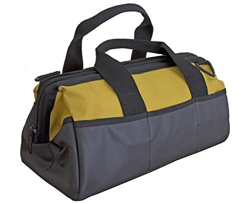 STANLEY 93-223 305mm/12” Multipurpose Tools Storage Water Proof Nylon Bag (Yellow-Black)