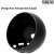 TASLAR Silicone Case Protective Cover Soft Skin Base, Bowl Shape for Amazon Echo Spot (Black)