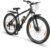 VESCO Moto Black with Shimano Gear MTB 29 T Mountain Cycle(21 Gear, Black, Only Front Suspension)