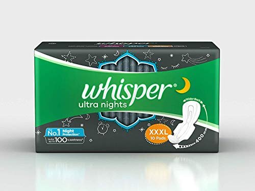 Whisper Ultra Clean 44 Pieces (XL Plus) Sanitary pads for women