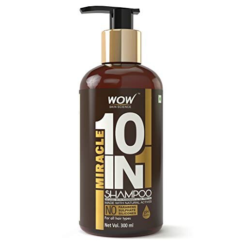 WOW Miracle 10 in 1 Shampoo, 300ml