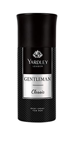 Yardley London Gentleman Range Deo Body Spray Tripack (Classic + Urbane + Royale) for Men, 150ml Each